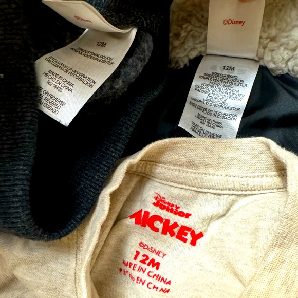 Disney Junior | 3 Piece Mickey Mouse Buffalo Check Set | 12 months - Picture 10 of 10